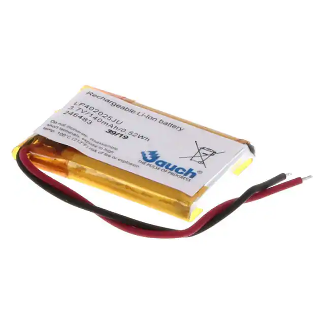 LP402025JU+PCM+2 WIRES 50MM